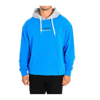 La Martina Heren, Sweatshirts & Hoodies, Blauw, Maat: XS Katoen