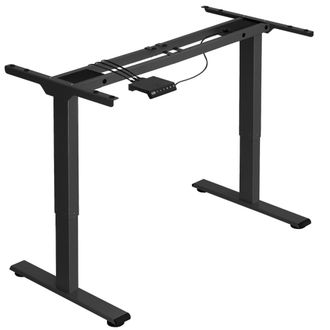 TecTake Estructura para mesa el&eacute;ctrica y ajustable 110-168x60x70-119cm, negro