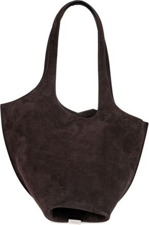 The Attico La Scoop Medium Leather Shoulder Bag