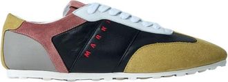 Marni Softy Soccer Leather Sneakers - Dames - Sneakers - Veelkleurig - 38 EU - Leer - Schoenen