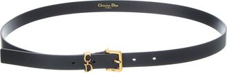Dior Saddle Loop Leather Belt