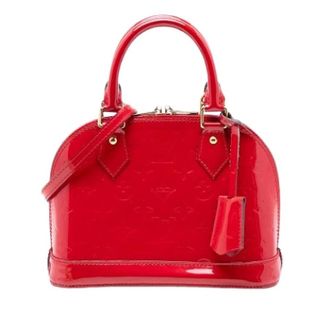 Louis Vuitton Pre-owned Handbags, female, Red, Size: ONE SIZE Pre-owned Alma BB