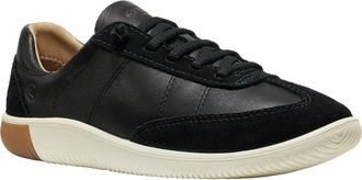 Keen KNX Leather Sneaker in Black/Birch at Nordstrom, Size 8.5