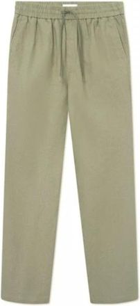 Les Deux Broeken, Heren, Groen, M, Leer, Straight Broeken