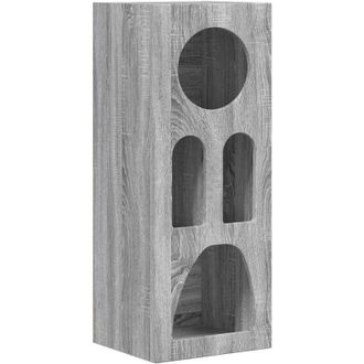 vidaXL Sideboard Grey Sonoma 40 x 35 x 100.5 cm Engineered Wood vidaXL