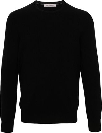 La Fileria fine-knit cashmere sweater - men - Cashmere - 56 - Black