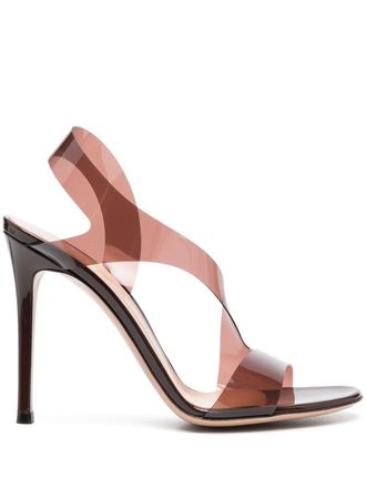 Gianvito Rossi Sandali con tacco - Marrone