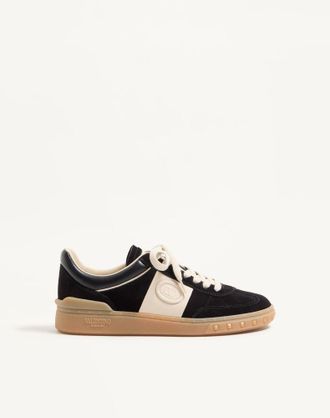 Valentino Garavani Upvillage Crosta Sneaker Woman BLACK 37.5