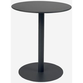 Sweeek Mesa De Jard&iacute;n Bistr&oacute; Redonda De Acero Para 2 Personas