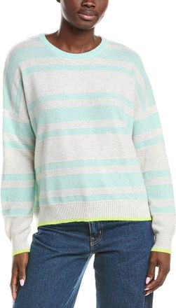 Brodie Textured Stripe Cashmere Sweater