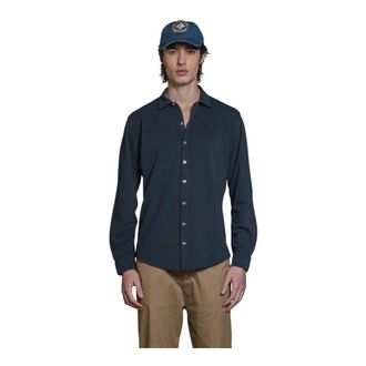 IMPURE Impure, Overhemden, Heren, Blauw, L, Katoen, Riley Shirt
