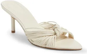 Open Edit Nina Slide Sandal in Ivory Egret at Nordstrom, Size 6.5