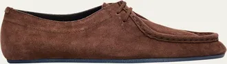 Jil Sander Mens Suede Moccasin Shoes