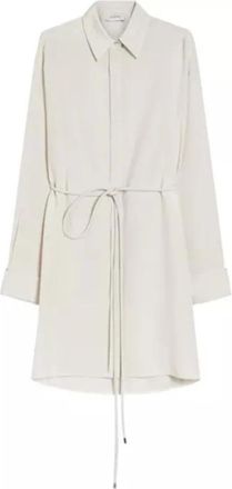Sportmax Eolie Shirt Dress - Dames - Shirt Kleedjes - Grijs - XS - Kleedjes