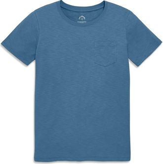 primary Unisex Fit Slub Pocket Tee in Moonlight at Nordstrom, Size Xx-Large