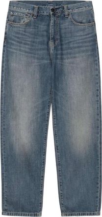 Carhartt Work in Progress Aaron Pant - Heren - Loose Fit Jeans - Blauw - W32 - Katoen - Jeans