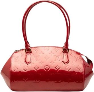 Louis Vuitton Pre-owned Sherwood PM - Dames - Vintage Handtas - Rood - ONE Size - Leer - Vintage