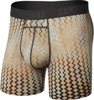 Saxx Smooth Flex Light Compression Boxer Brief Kunstfaserunterw&auml;sche f&uuml;r Herren | beige