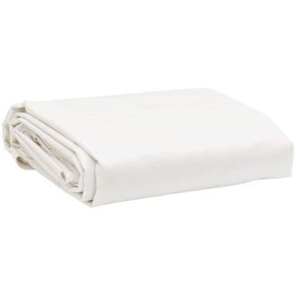 vidaXL Tarpaulin White 5x7 m 650 g/m&sup2; vidaXL