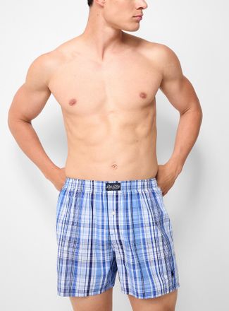 Polo Ralph Lauren Mens Colourful pattern poplin boxer Cotton