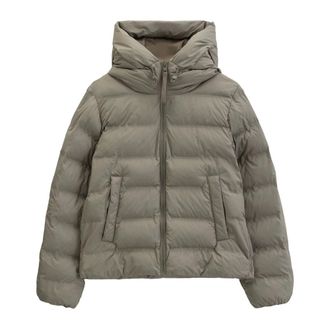 Marc O'Polo Jassen, Heren, Grijs, XS, Hooded Quilted Jacket