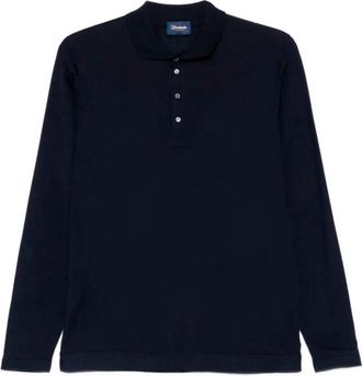 Drumohr Long Sleeve Polo