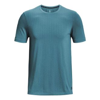 Under Armour Rush Seamless Short Sleeve T-shirt Ice Blue 1373724-433