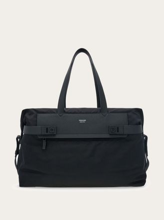 Ferragamo Men Hug duffle bag Black