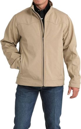 Cinch Bonded Conceal Carry Jacket - Plus In Khaki
