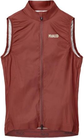 PEdALED Element Waterproof Vest Velogilet f&uuml;r Damen | rot
