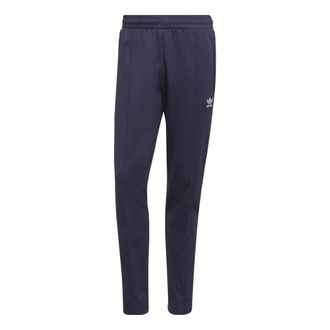 adidas Mens adidas originals Solid Color Straight Slim Fit Sports Pants/Trousers/Joggers Blue HB9439