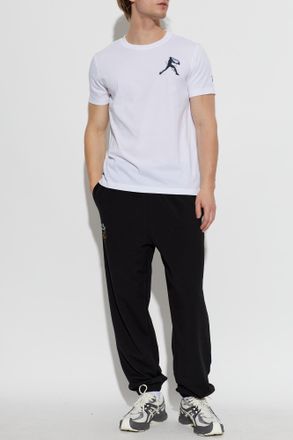 Lacoste Set: T-shirt And Baseball Cap, Mens, White