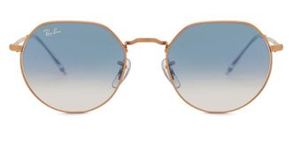 Ray-Ban RB3565 Jack 92023F Mens Sunglasses Gold Size 51