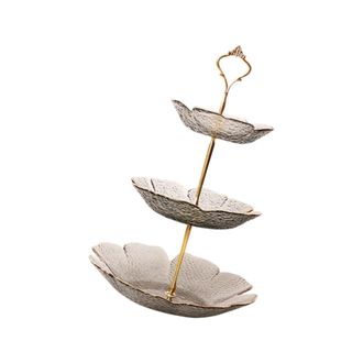 OEM Cuencos Decorativos De Cristal Con Forma De 8 Y Marco De Hierro Dorado