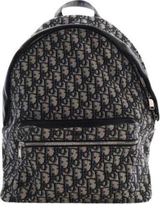 Dior Pre-owned Rider Backpack - Dames - Vintage Rugzakken - Blauw - ONE Size - Vintage