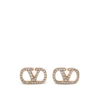 Valentino Garavani VLogo Signature Oorbellen - Dames - Oorbellen - Geel - ONE Size - Accessoires