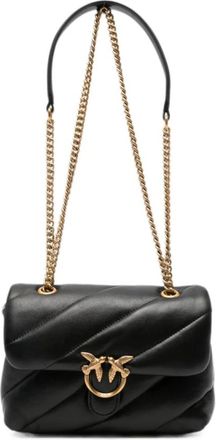 Pinko Love Mini Puff Shoulder Bag - female - PINKO - Shoulder Bags - Black - ONE SIZE - Bags