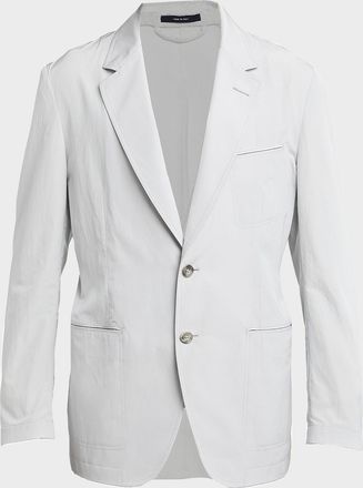 Tom Ford Men & apos;s Besom-Pocket Single-Breasted Blazer