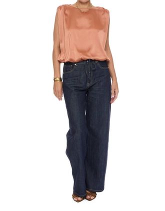 Velvet Heart Apollo Sleeveless Blouse In Tan