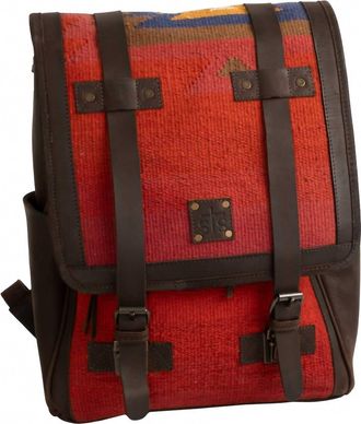 StS Ranchwear Womens Knapsack Backpack Bag In Multicrimson Sun
