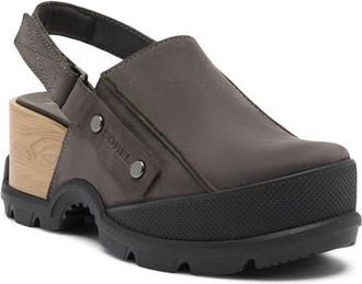 Sorel ROAMN RBR Clog in Jet/black at Nordstrom, Size 8.5