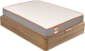 What The Sleep Colch&oacute;n 90x190cm y canap&eacute; WTS Soul Natural 18cm Montaje incl