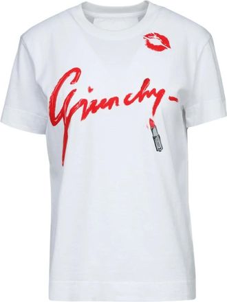 Givenchy Mujer, Camisetas, Blanco, Talla: S