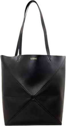 Loewe Pre-owned Tote Bag - Dames - Vintage Handtas - Zwart - ONE Size - Leer - Vintage