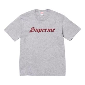 SUPREME SS26 Speed T-Shirt Heather Grey SUP-SS26-352-GRY