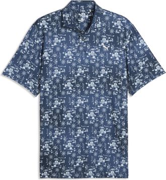 Puma Polo CLOUDSPUN Coastal Claret da uomo, Accessori, Blu, XXL