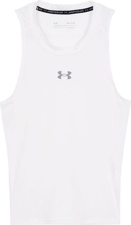 Under Armour HeatGear Basketball Tank Top White 1355672-100