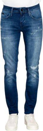 Antony Morato Moderne Slim Fit Broek - Heren - Skinny Jeans - Blauw - W38 - Jeans