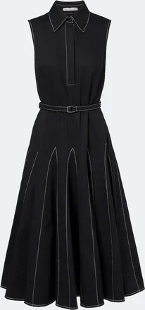 Emilia Wickstead Monique cotton poplin midi dress