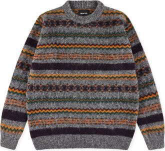 Howlin Shetland Wool Nordic Design Crewneck Sweater